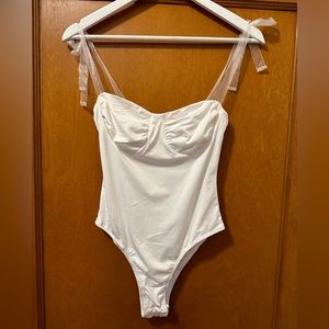 Princess Polly White Bodysuit